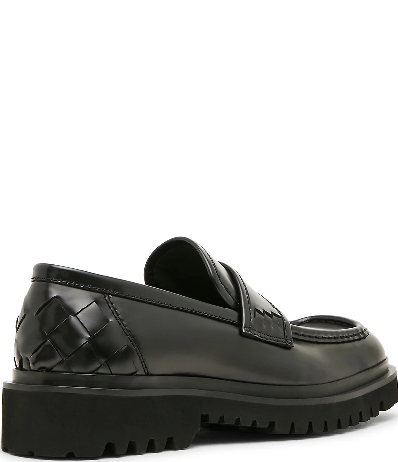 Steve Madden Men's Visby Leather Lug Loafers
