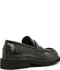 Steve Madden Men's Visby Leather Lug Loafers