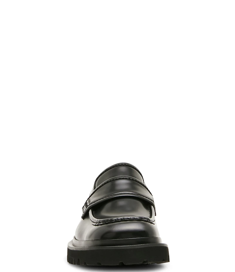 Steve Madden Men's Visby Leather Lug Loafers