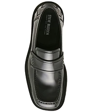 Steve Madden Men's Visby Leather Lug Loafers