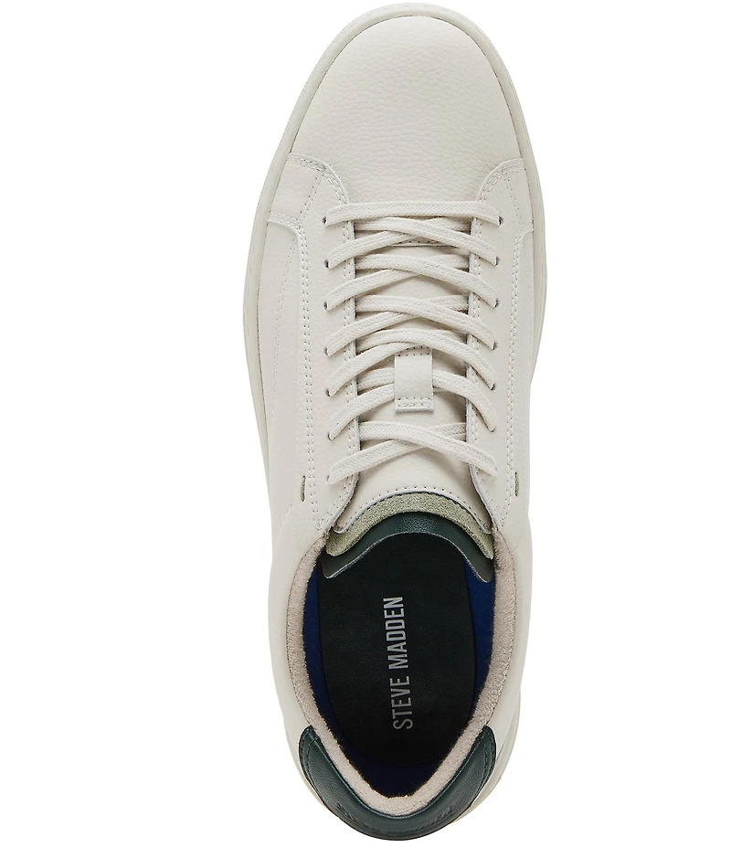 Steve Madden Men's Xavier Leather Lace Up Sneakers