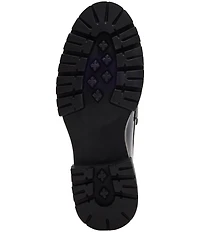 Steve Madden Men's Zephyr Leather Lug Penny Loafers