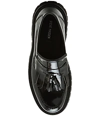 Steve Madden Men's Zev Leather Tassel Kiltie Lug Loafers
