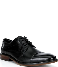 Steve Madden Men's Zyon Leather Cap Toe Oxfords