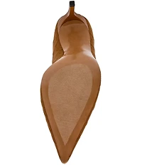 Steve Madden Midnite Croco Pointed Toe Stiletto Booties