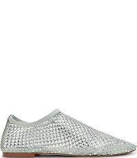 Steve Madden Mino Mesh Rhinestone Flats