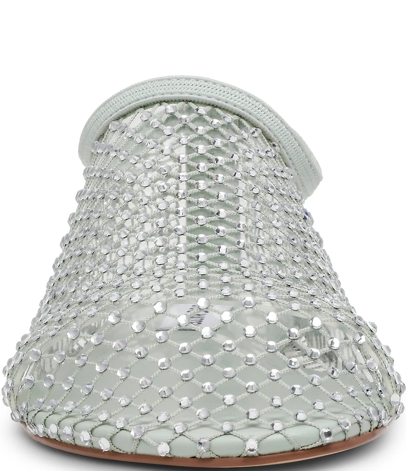 Steve Madden Mino Mesh Rhinestone Flats