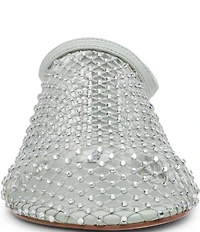 Steve Madden Mino Mesh Rhinestone Flats