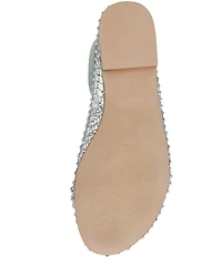 Steve Madden Mino Mesh Rhinestone Flats