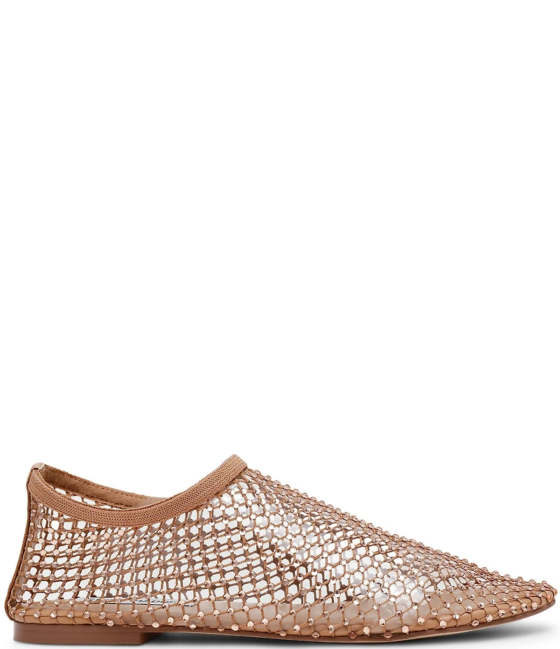 Steve Madden Mino Mesh Rhinestone Flats