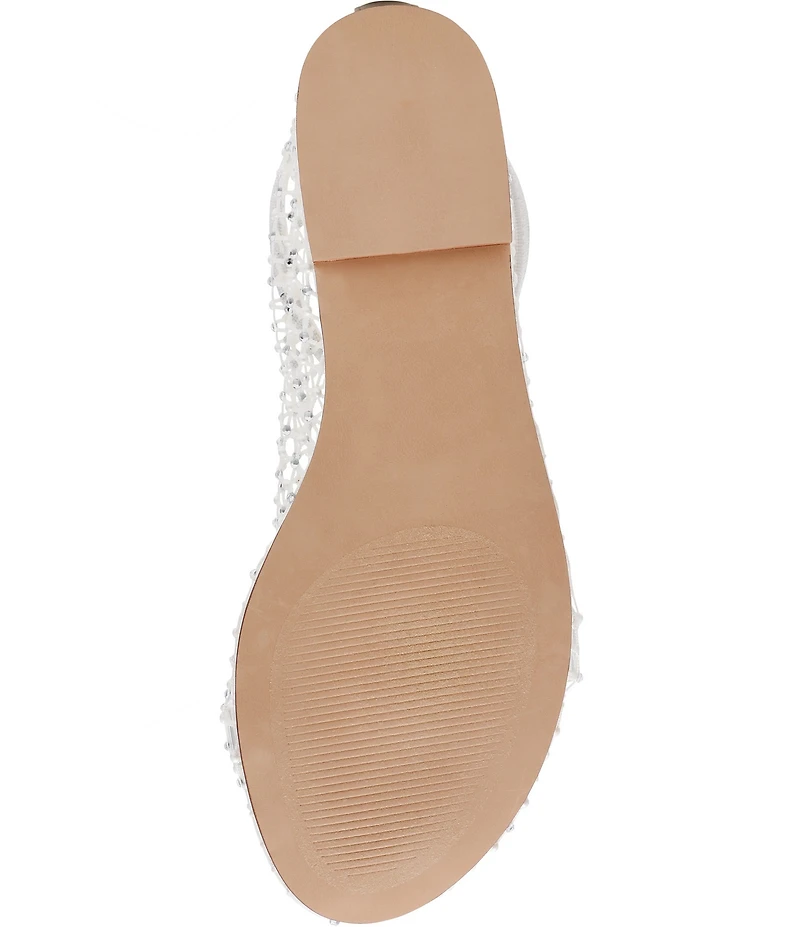 Steve Madden Mino Mesh Rhinestone Flats