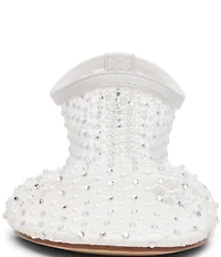 Steve Madden Mino Mesh Rhinestone Flats