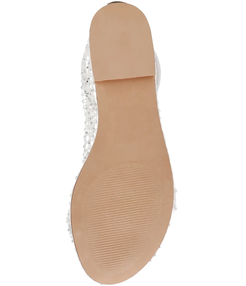 Steve Madden Mino Mesh Rhinestone Flats