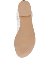 Steve Madden Mino Mesh Rhinestone Flats