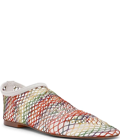 Steve Madden Mino Rainbow Mesh Flats