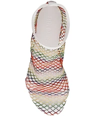 Steve Madden Mino Rainbow Mesh Flats