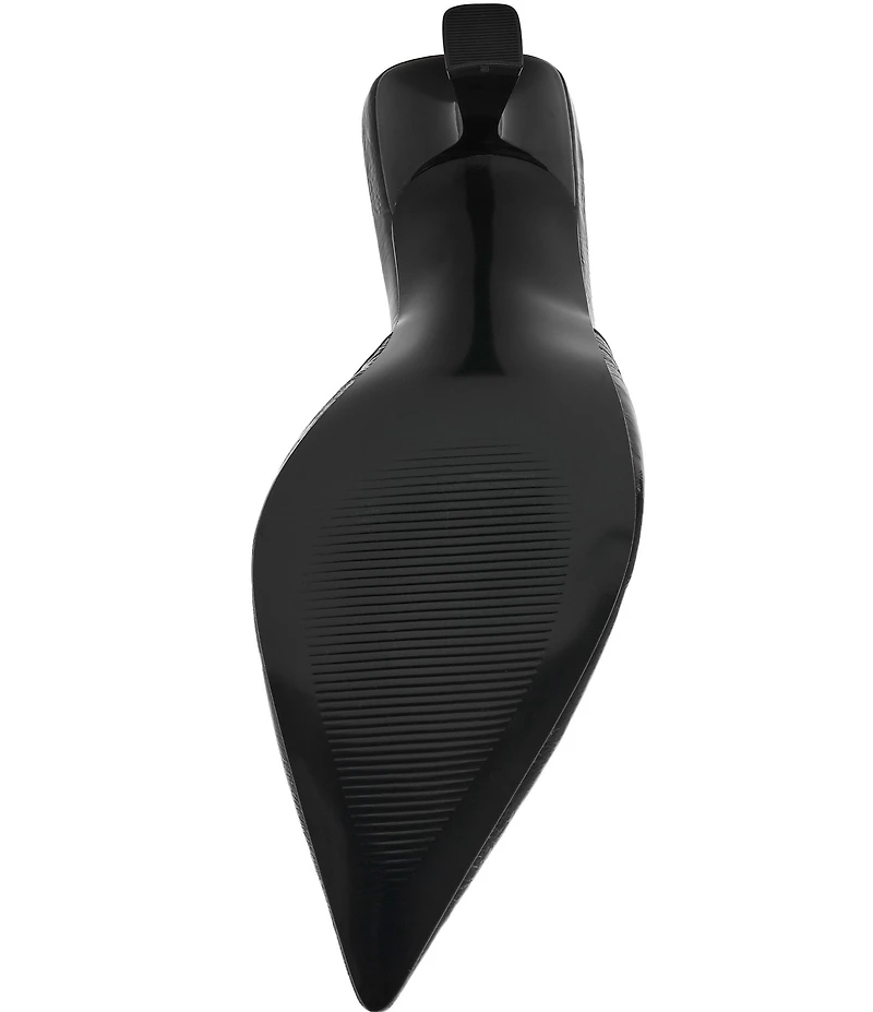 Steve Madden Mod Crinkle Leather Mule Pumps