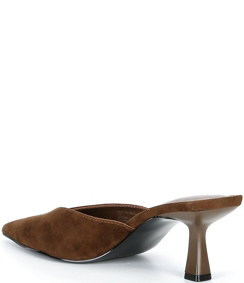 Steve Madden Mod Suede Dress Mules