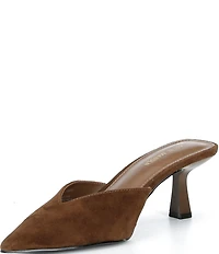Steve Madden Mod Suede Dress Mules