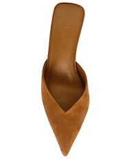 Steve Madden Mod Suede Dress Mules