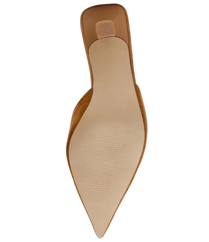 Steve Madden Mod Suede Dress Mules