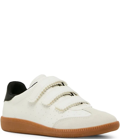 Steve Madden Momentum Color Block Gum Sole Hook-and-Loop Low Top Sneakers
