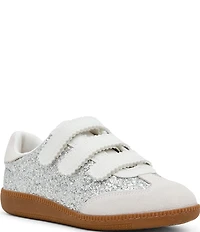 Steve Madden Momentum Glitter Hook-and-Loop Gum Sole Sneakers