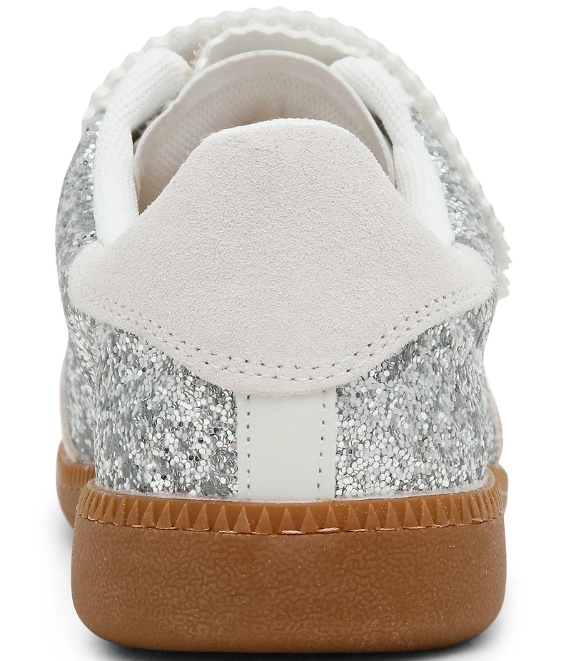 Steve Madden Momentum Glitter Hook-and-Loop Gum Sole Sneakers