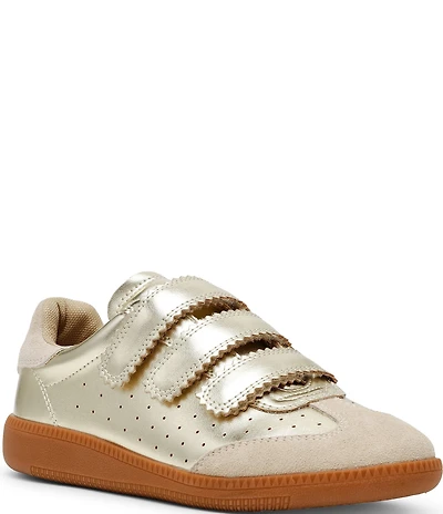 Steve Madden Momentum Gum Sole Hook-and-Loop Low-Top Sneakers