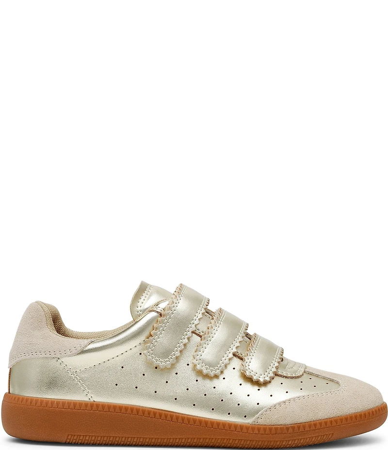 Steve Madden Momentum Gum Sole Hook-and-Loop Low-Top Sneakers