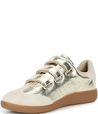 Steve Madden Momentum Gum Sole Hook-and-Loop Low-Top Sneakers