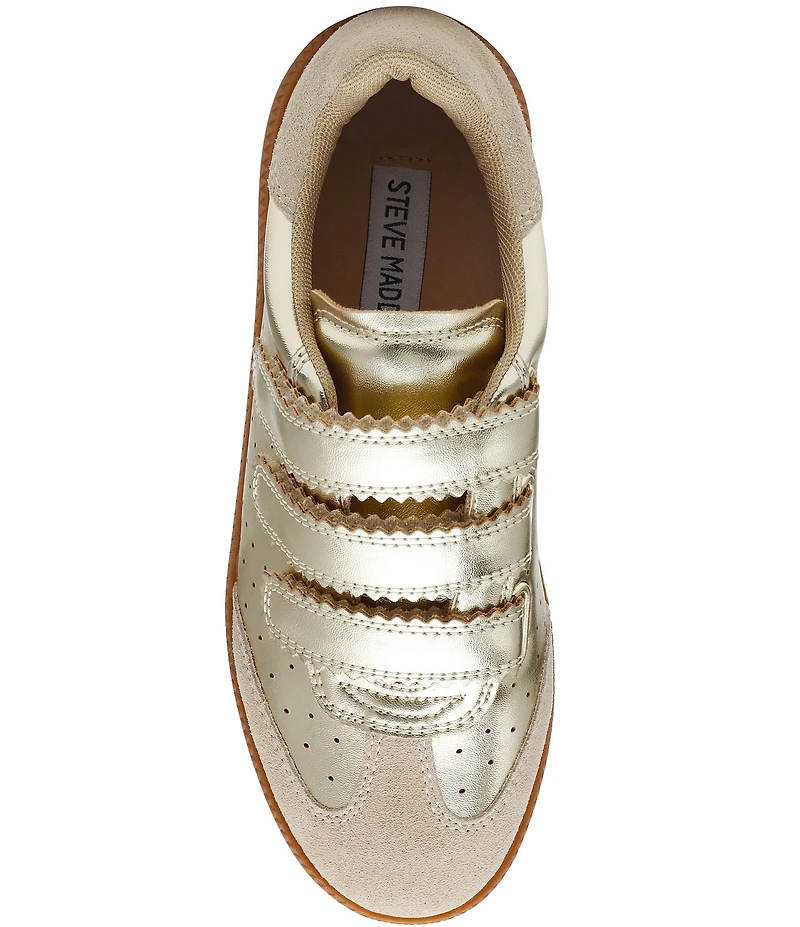 Steve Madden Momentum Gum Sole Hook-and-Loop Low-Top Sneakers