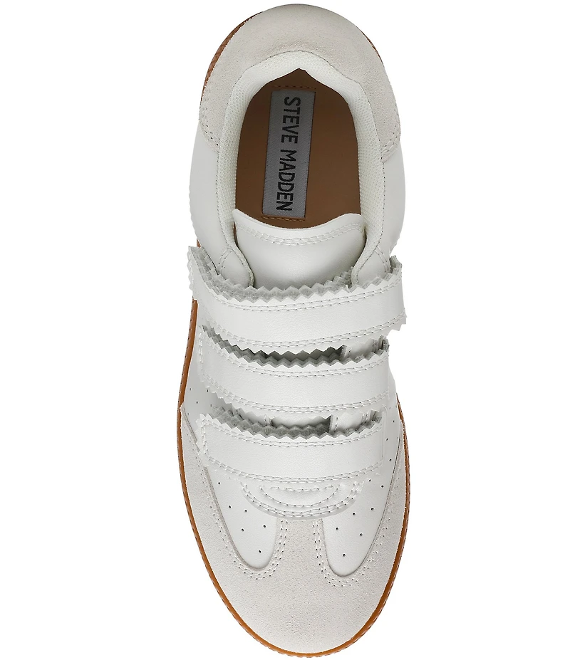 Steve Madden Momentum Gum Sole Hook-and-Loop Low-Top Sneakers
