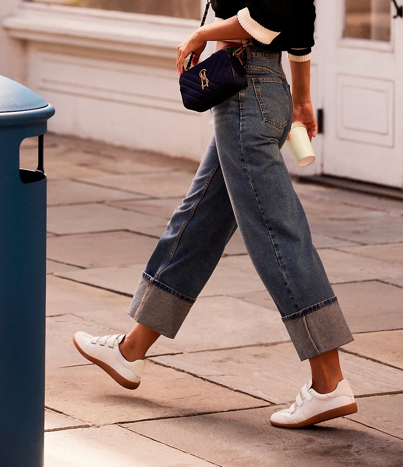 Steve Madden Momentum Gum Sole Hook-and-Loop Low-Top Sneakers