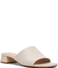 Steve Madden Montgomery Leather Slide Sandals
