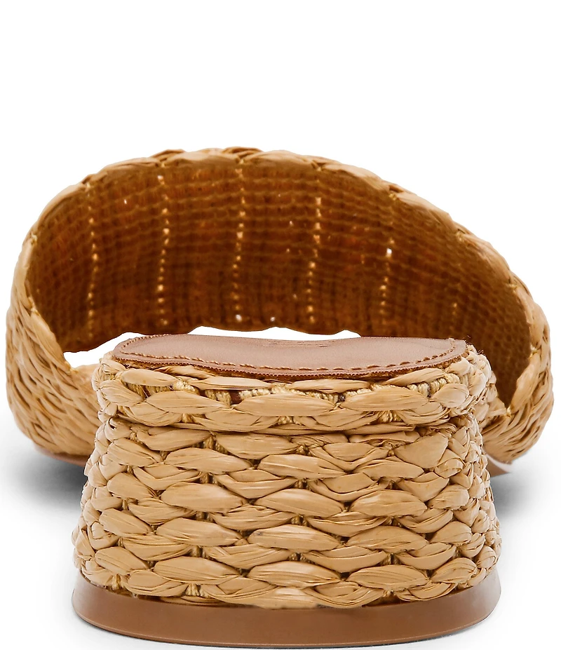 Steve Madden Montgomery Raffia Slide Sandals