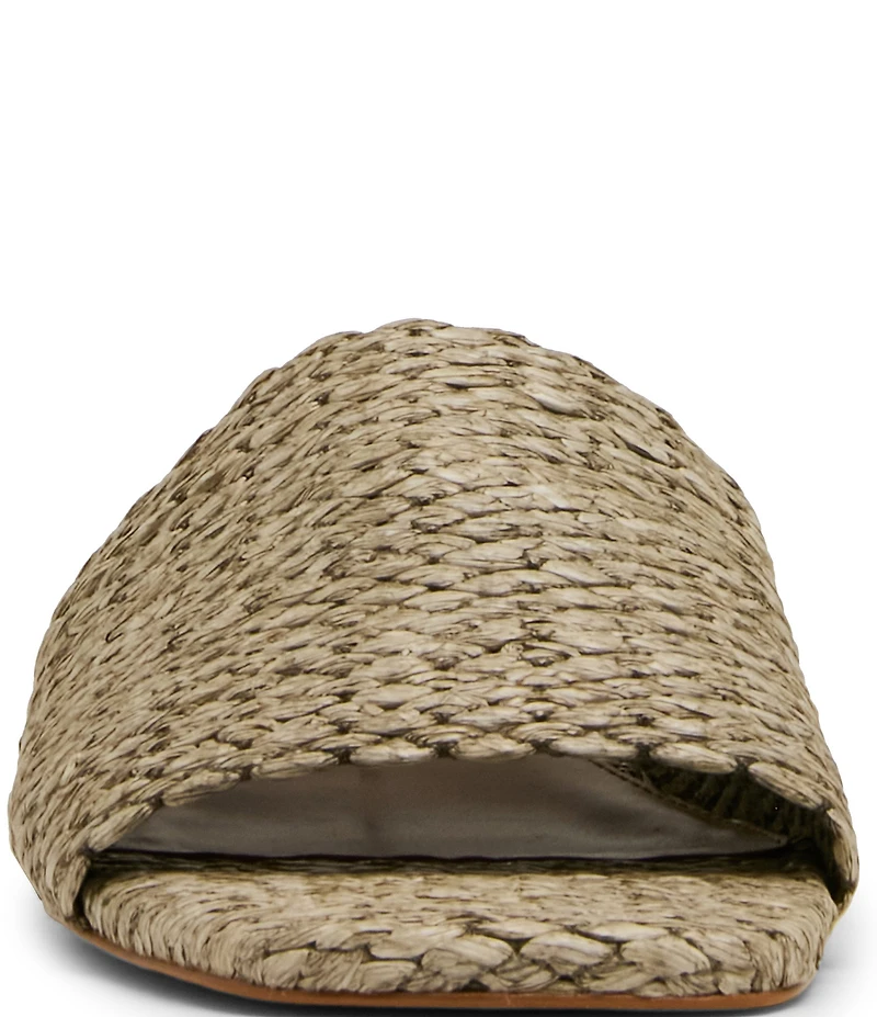 Steve Madden Montgomery Raffia Slide Sandals