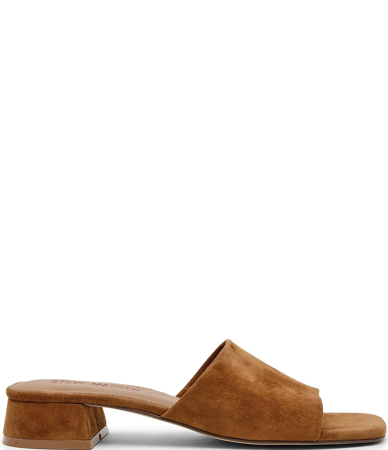 Steve Madden Montgomery Suede Dress Slide Sandals