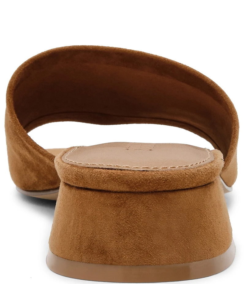 Steve Madden Montgomery Suede Dress Slide Sandals