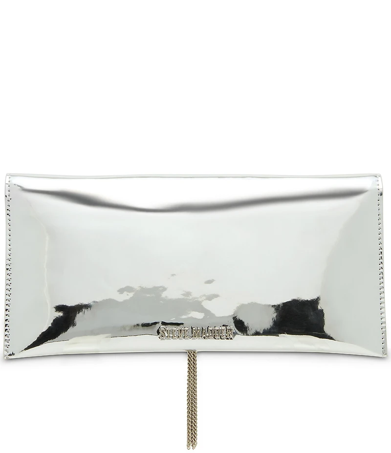Steve Madden Morgana Metallic Tassel Clutch
