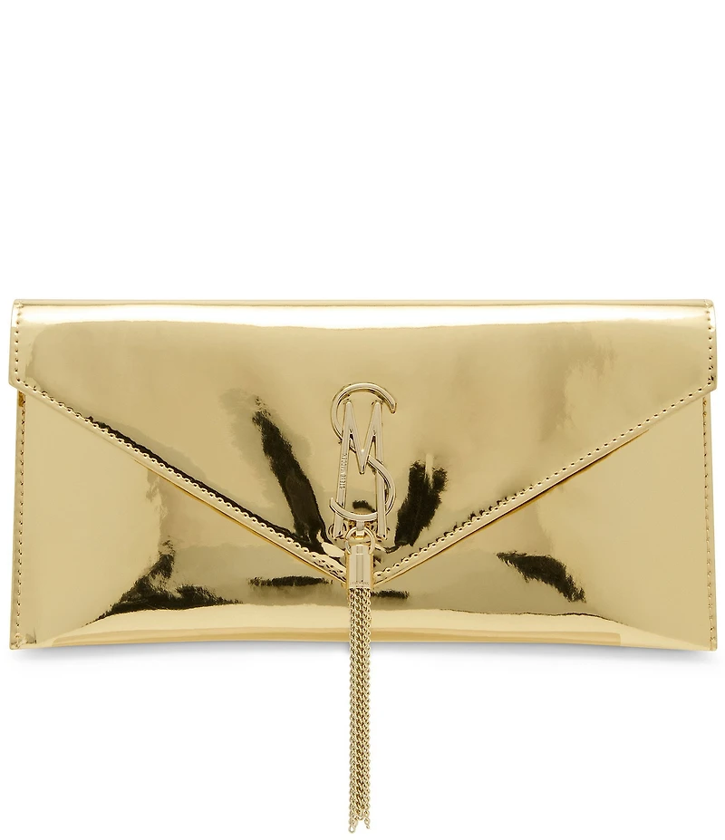 Steve Madden Morgana Metallic Tassel Clutch