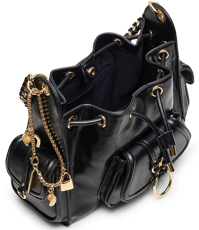 Steve Madden Multi Pocket Bucket Bag