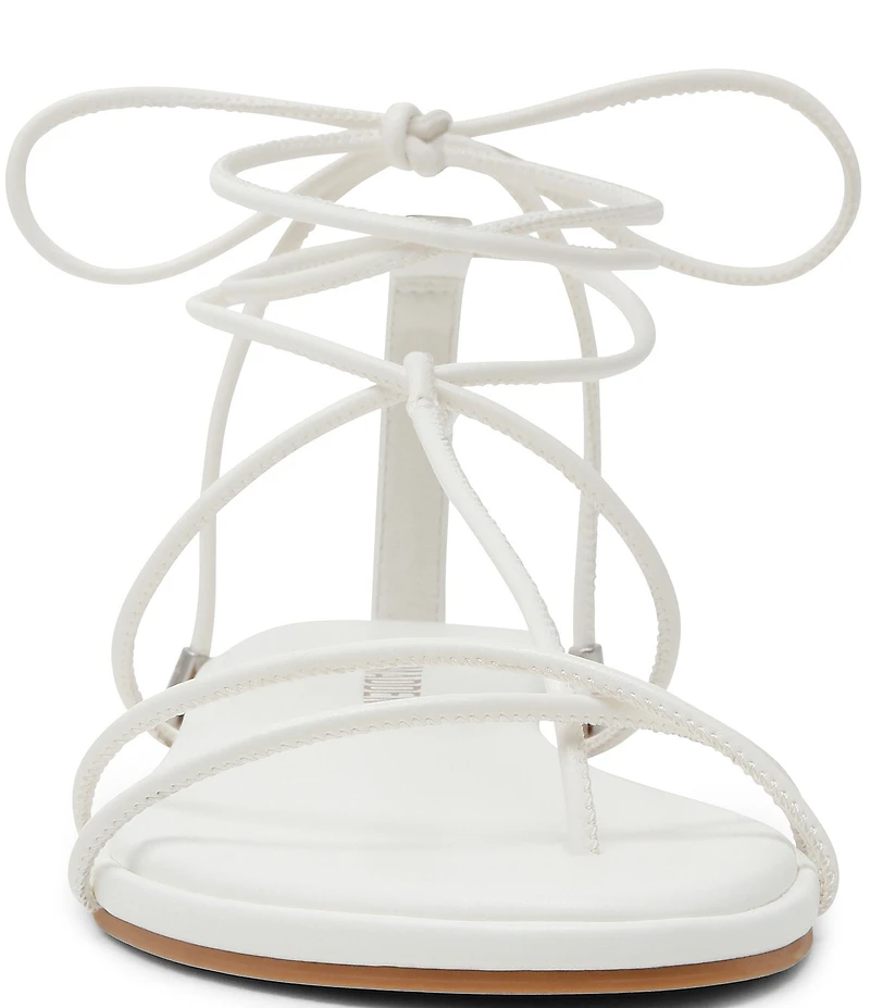 Steve Madden Myrtle Ankle Wrap Flat Thong Sandals