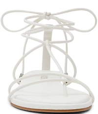 Steve Madden Myrtle Ankle Wrap Flat Thong Sandals