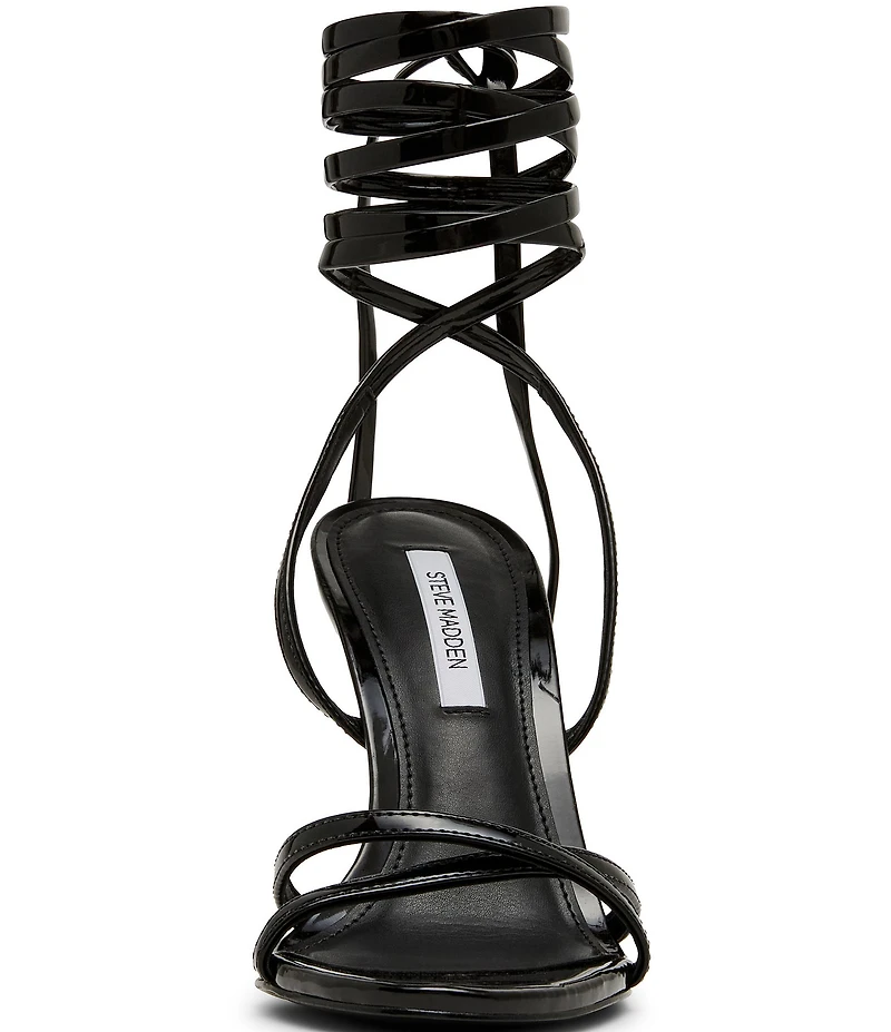 Steve Madden Neri Patent Strappy Stiletto Dress Sandals