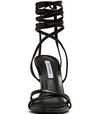 Steve Madden Neri Patent Strappy Stiletto Dress Sandals