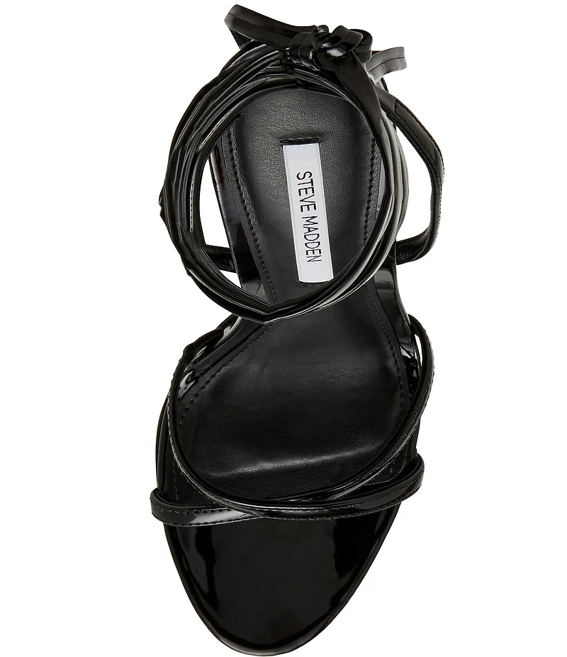 Steve Madden Neri Patent Strappy Stiletto Dress Sandals