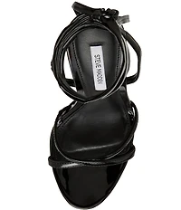 Steve Madden Neri Patent Strappy Stiletto Dress Sandals