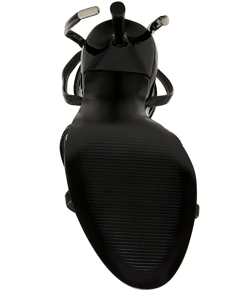 Steve Madden Neri Patent Strappy Stiletto Dress Sandals