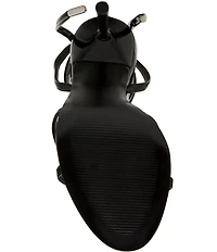 Steve Madden Neri Patent Strappy Stiletto Dress Sandals